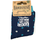 Albi Bambusové ponožky Lucka, velikost 37 - 42