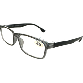 Berkeley Čtecí dioptrické brýle +3,5 plast černé, černé proužky 1 kus MC2248