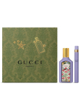 Gucci Flora Gorgeous Magnolia parfémovaná voda 50 ml + parfémovaná voda pro ženy 10 ml miniatura, dárková sada pro ženy