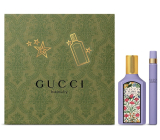 Gucci Flora Gorgeous Magnolia parfémovaná voda 50 ml + parfémovaná voda pro ženy 10 ml miniatura, dárková sada pro ženy