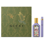 Gucci Flora Gorgeous Magnolia parfémovaná voda 50 ml + parfémovaná voda pro ženy 10 ml miniatura, dárková sada pro ženy