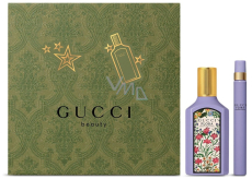 Gucci Flora Gorgeous Magnolia parfémovaná voda 50 ml + parfémovaná voda pro ženy 10 ml miniatura, dárková sada pro ženy