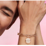 Charm Sterlingové stříbro 925 Jiskřivé oči - Mini medailon, přívěsek na náramek symbol