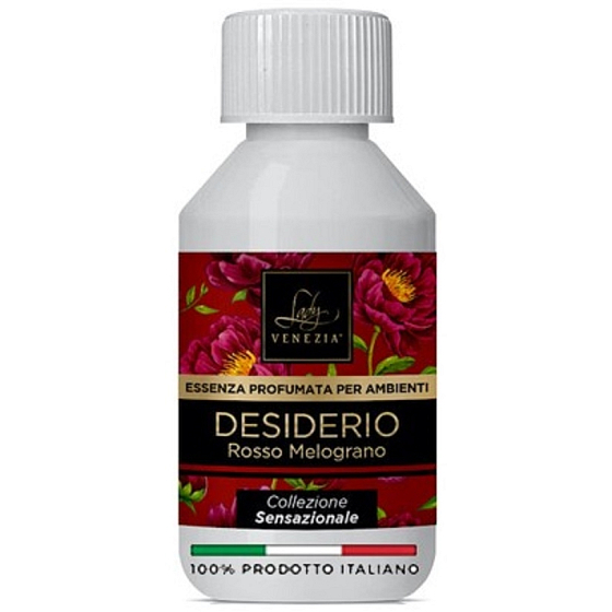 Lady Venezia Desiderio - Červené granátové jablko vonná esence do prostředí 150 ml