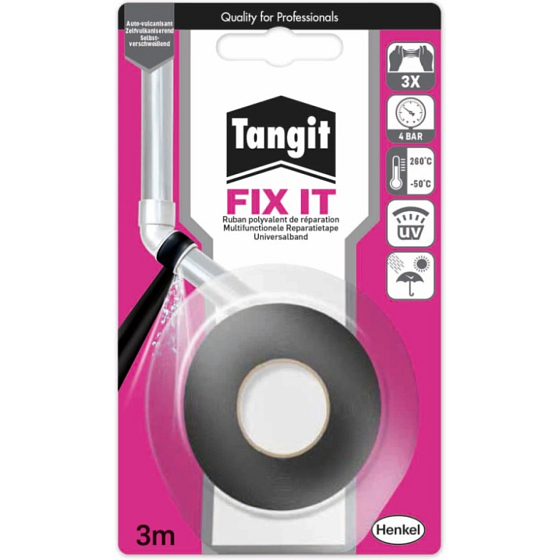 TANGIT Fix It - vulkanizační těsnicí páska, 3m
