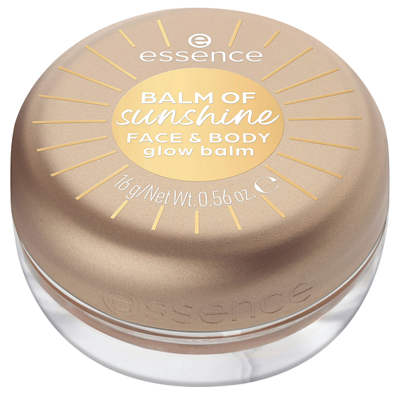 Essence rozjasňující balzám na obličej a tělo BALM OF sunshine 20 Séduction du Soleil, 16 g