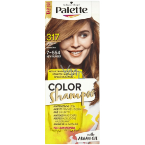 Schwarzkopf Palette Color tónovací barva na vlasy 317 - Oříškově plavý