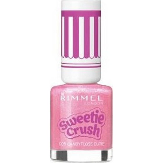 Rimmel London Sweetie Crush Nail Effect lak na nehty 009 Candyfloss Cutie 8 ml