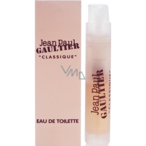 Jean Paul Gaultier Classique toaletní voda pro ženy 0,8 ml s rozprašovačem, vialka