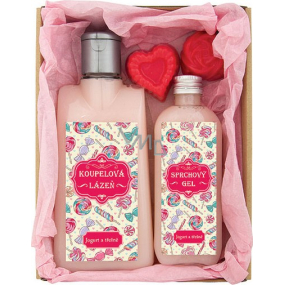 Bohemia Gifts Pro maminku koupelová lázeň 200 ml + sprchový gel 100 ml + ručně vyráběné mýdlo 2 x 30 g, kosmetická sada