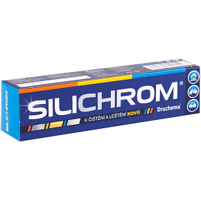 Druchema Silichrom pasta na čištění a leštění kovů a chromu, 90 g Druchema Silichrom pasta na čištění a leštění kovů a chromu, 90 g
