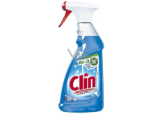 Clin All in 1 Windows & Glass Crystal čistič oken s alkoholem 500 ml rozprašovač