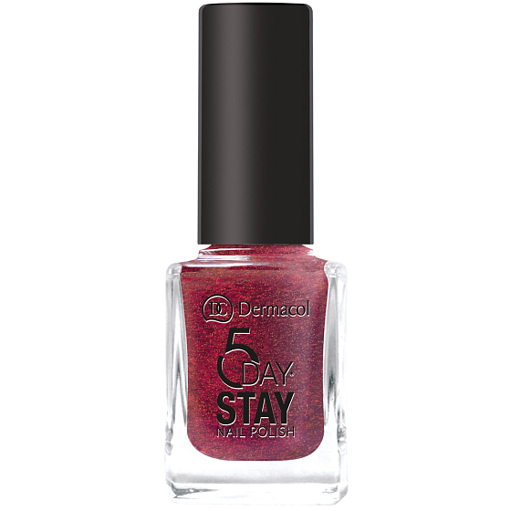 Dermacol 5 Day Stay Dlouhotrvající lak na nehty 23 Drama Queen 11 ml