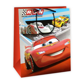 Ditipo Dárková papírová taška 26,4 x 12 x 32,4 cm Disney Cars McQueen