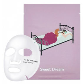 PacKage Sweet Dream - Sladké sny pečující textilní maska na obličej 25 g