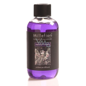 Millefiori Milano Natural Melody Flowers - Akordy květin Náplň difuzéru pro vonná stébla 250 ml