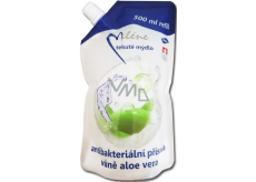 Miléne Aloe Vera antibakteriální tekuté mýdlo náhradní náplň 500 ml