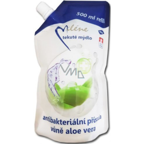 Miléne Aloe Vera antibakteriální tekuté mýdlo náhradní náplň 500 ml