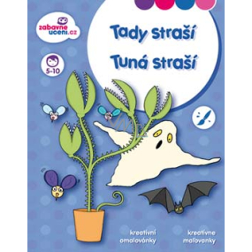 Ditipo Kreativní omalovánky Tady straší 16 stran A4 215 x 275 mm věk 5-10