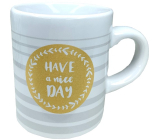 Albi Espresso hrnek v krabičce Have a nice day 100 ml