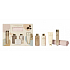 Grace Cole Vanilka sprchový gel 100 ml + tělové mléko 100 ml + krém na ruce 50 ml + sůl do koupele 60 g + flanelová žínka, kosmetická sada pro ženy
