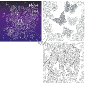 Ditipo Mystical Colouring for Adult relaxační omalovánky pro dospělé 36 stran 300 x 300 mm