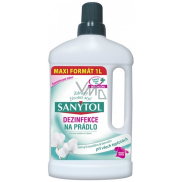 Sanytol Aloe Vera & květy bavlny Dezinfekce na bílé i barevné prádlo a pračky 1 l