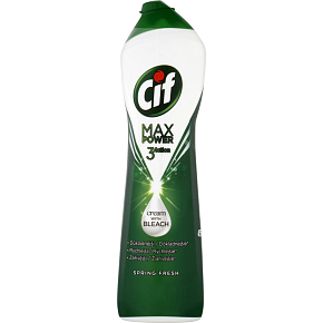 Cif krém MaxPower Spring Fresh tekutý písek, 450 ml Cif krém MaxPower Spring Fresh tekutý písek, 450 ml