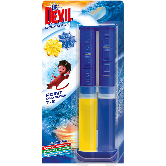 Dr. Devil Wc blok Ocean, 65 ml