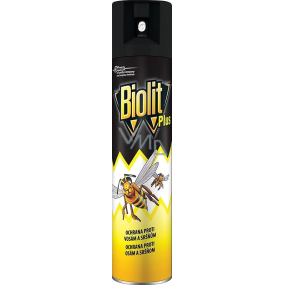 Biolit Plus 007 ochrana proti vosám a sršňům sprej 400 ml