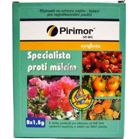 Pirimor 50WG insekticid proti mšicím 2 x 1,5 g