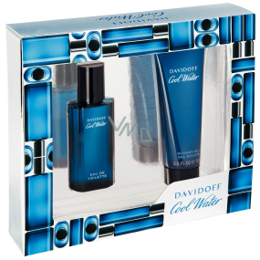 Davidoff Cool Water Men toaletní voda 40 ml + sprchový gel 75 ml, dárková sada