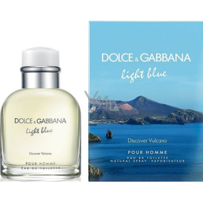 Dolce & Gabbana Light Blue pour Homme Vulcano toaletní voda 125 ml