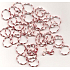 Loom Bands gumičky na pletení náramků Vínová žíhaná 200 kusů