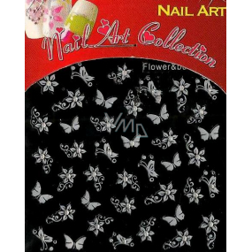 Absolute Cosmetics Nail Art samolepicí 3D nálepky na nehty GS46 1 aršík