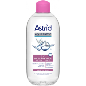 Astrid Aqua Biotic 3v1 pleťová micelární voda pro suchou a citlivou pleť 200 ml