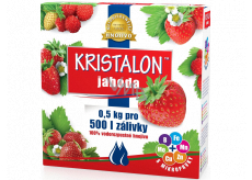 Agro Kristalon Jahoda vodorozpustné univerzální hnojivo 0,5 kg pro 250 l zálivky