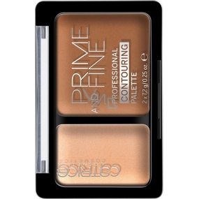 Catrice Prime and Fine Contouring Palette konturovací paleta 030 Sunny Sympathy 10 g