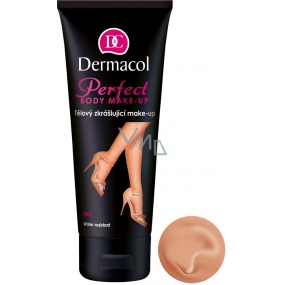 Dermacol Perfect voděodolný zkrášlující tělový make-up odstín Tan 100 ml