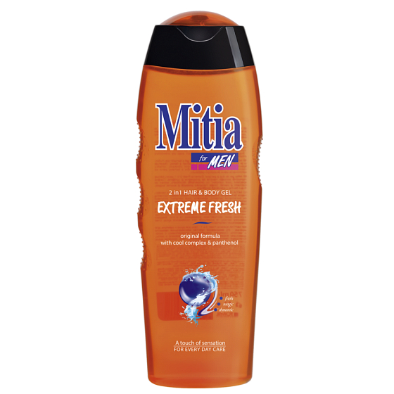 Mitia Men Extreme 2v1 sprchový gel a šampon na vlasy 750 ml