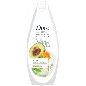 Dove Nourishing Secrets Povzbuzující Rituál Avokádový olej + extrakt z měsíčku lékařského sprchový gel 250 ml