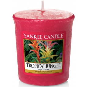 Yankee Candle Tropical Jungle - Tropická džungle vonná svíčka votivní 49 g