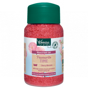 Kneipp Třešňový květ sůl do koupele, potěší všechny vaše smysly 500 g