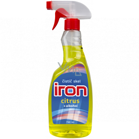 Iron Citrus čistič skel s alkoholem rozprašovač 750 ml