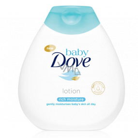 Dove Baby Rich Moisture zklidňující tělové mléko pro děti 200 ml
