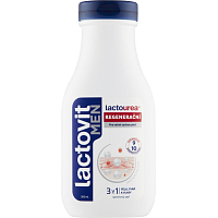 Lactovit Men Lactourea Regenerační 3 v 1 sprchový gel, 300 ml