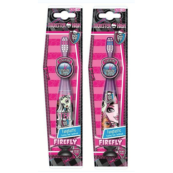 Mattel Monster Moshi zubní kartáček s nefunkčním časovačem (2 druhy)