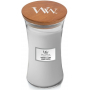 WoodWick Lavender & Cedar - Levandule a Cedr vonná svíčka s dřevěným knotem a víčkem sklo velká 609 g
