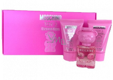 Moschino Toy 2 Bubble Gum toaletní voda pro ženy 5 ml + sprchový gel 25 ml + tělové mléko 25 ml, dárková sada pro ženy