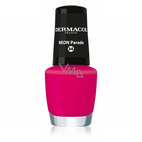 Dermacol Neon Nail Polish Neonový lak na nehty 34 Neon Parade 5 ml